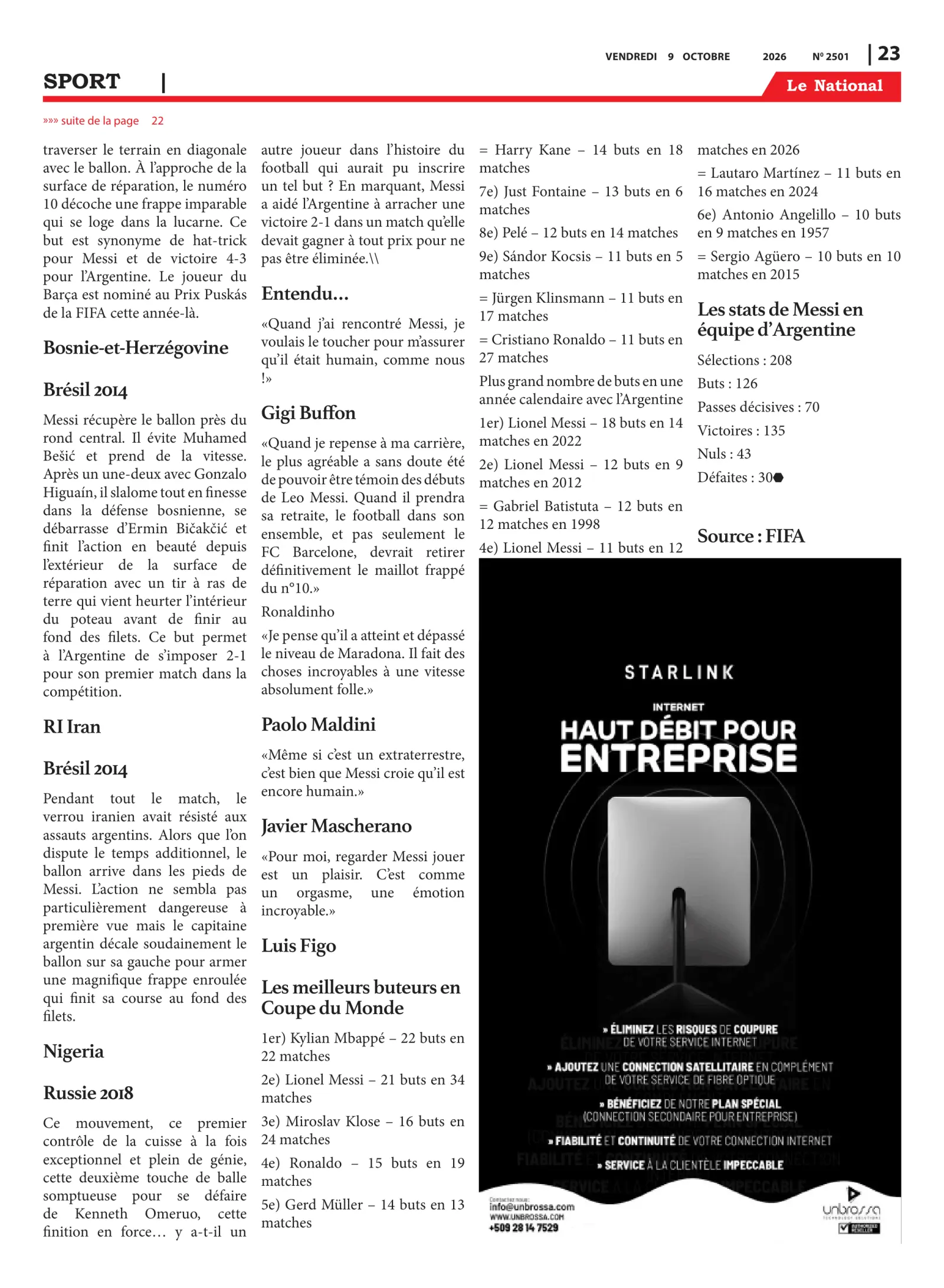 Page 23 de l'édition 2502