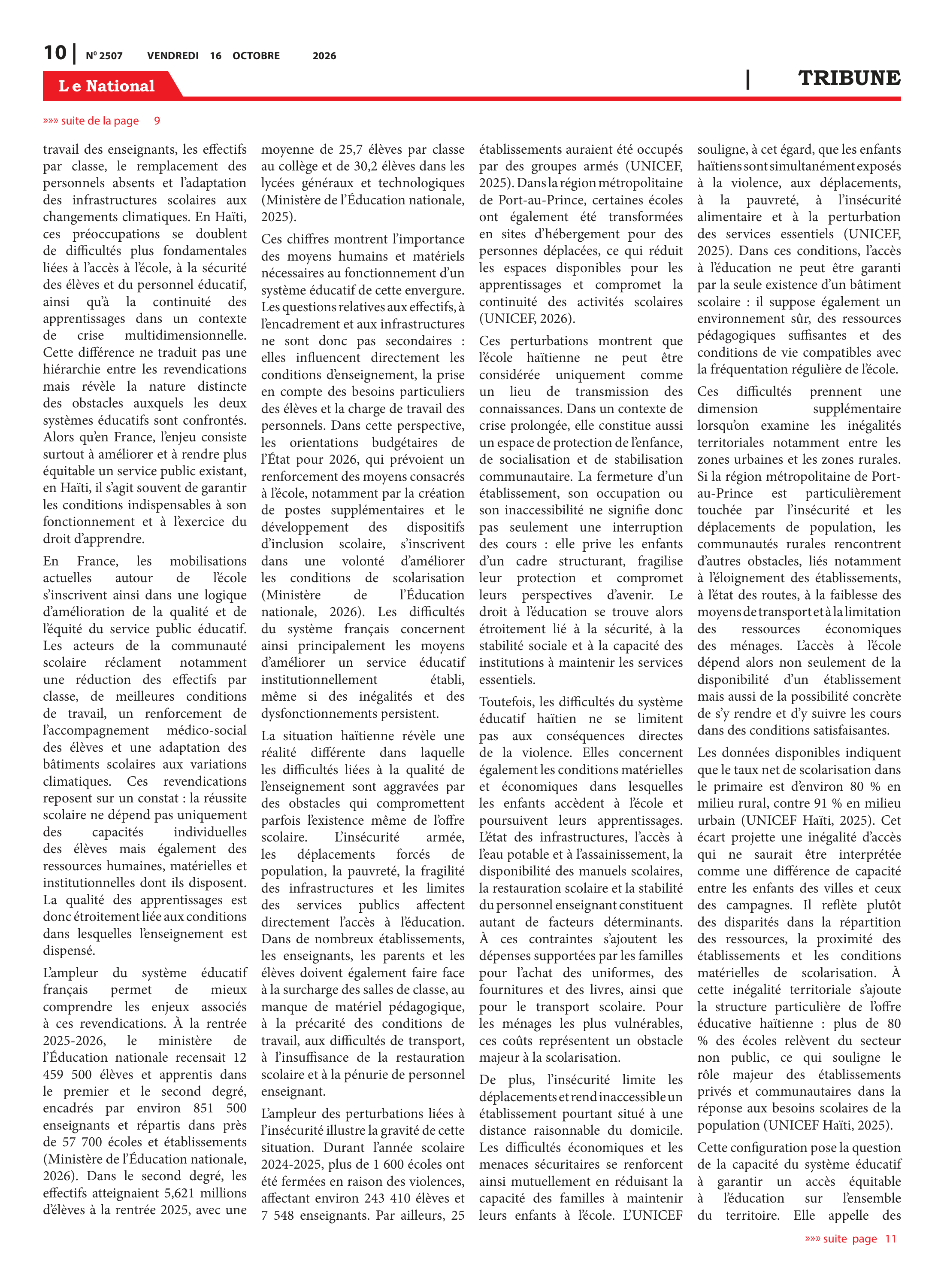 Page 10 de l'édition 2507