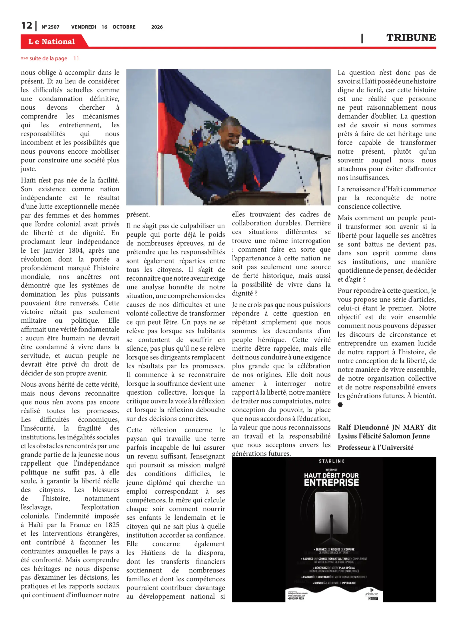 Page 12 de l'édition 2507