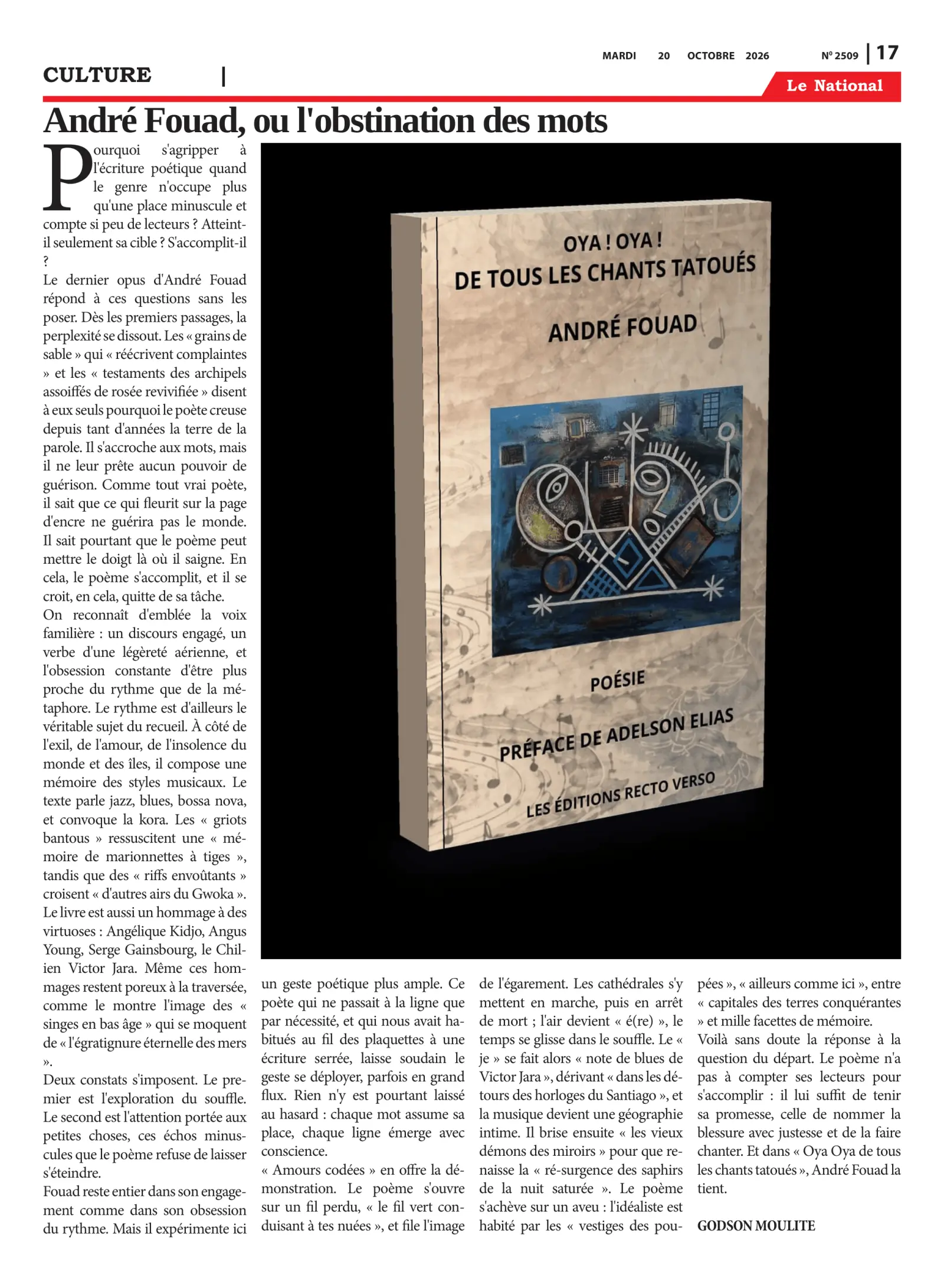 Page 17 de l'édition 2509