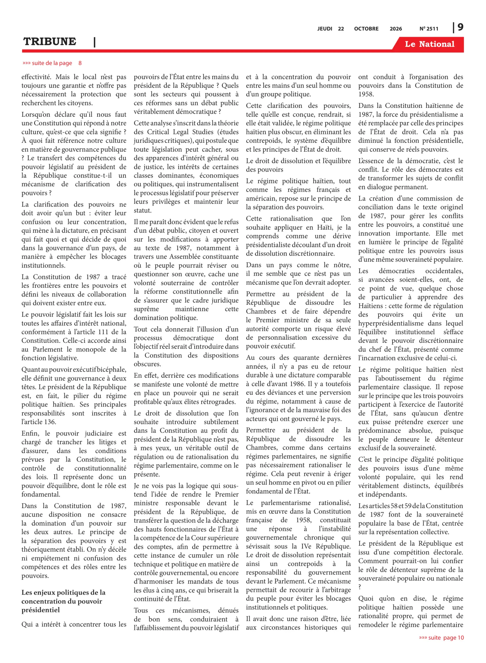 Page 9 de l'édition 2511