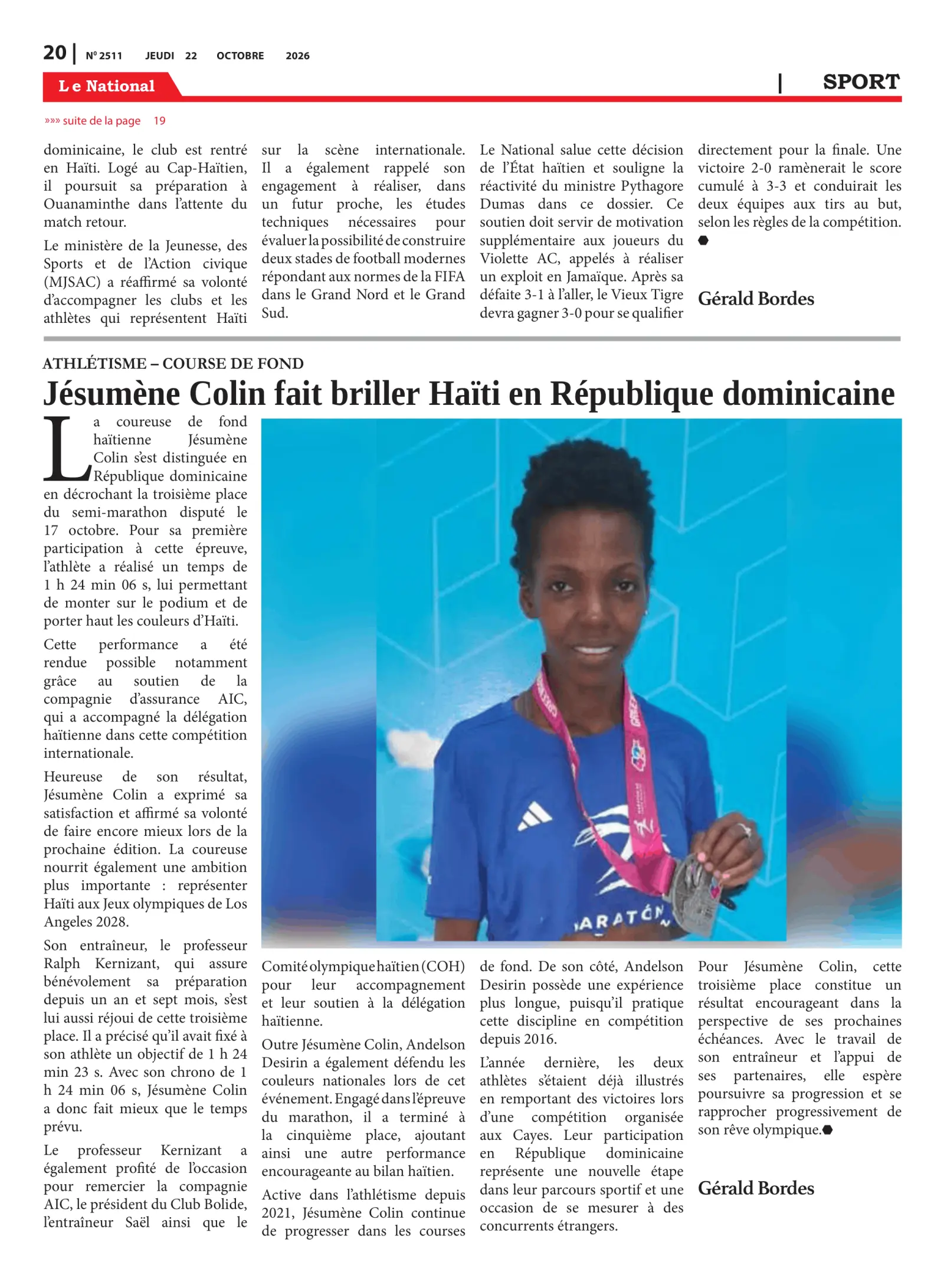 Page 20 de l'édition 2511