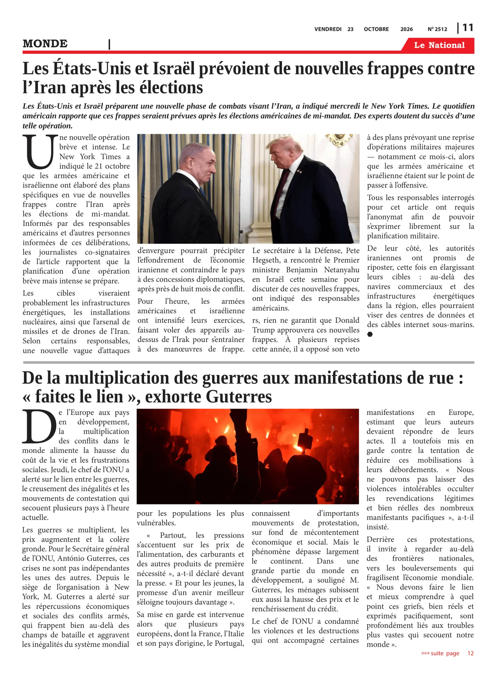 Page 11 de l'édition 2512