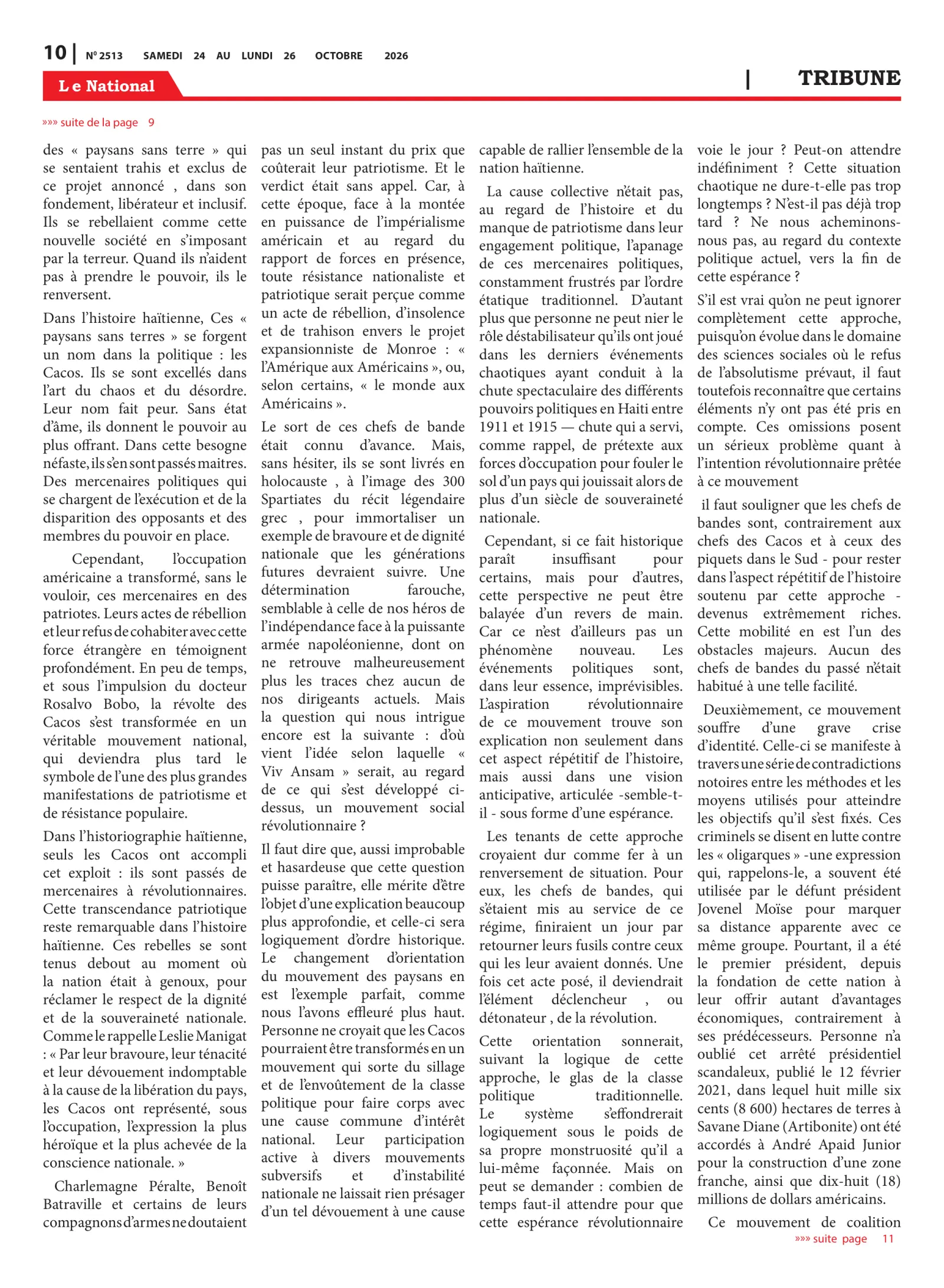 Page 10 de l'édition 2513