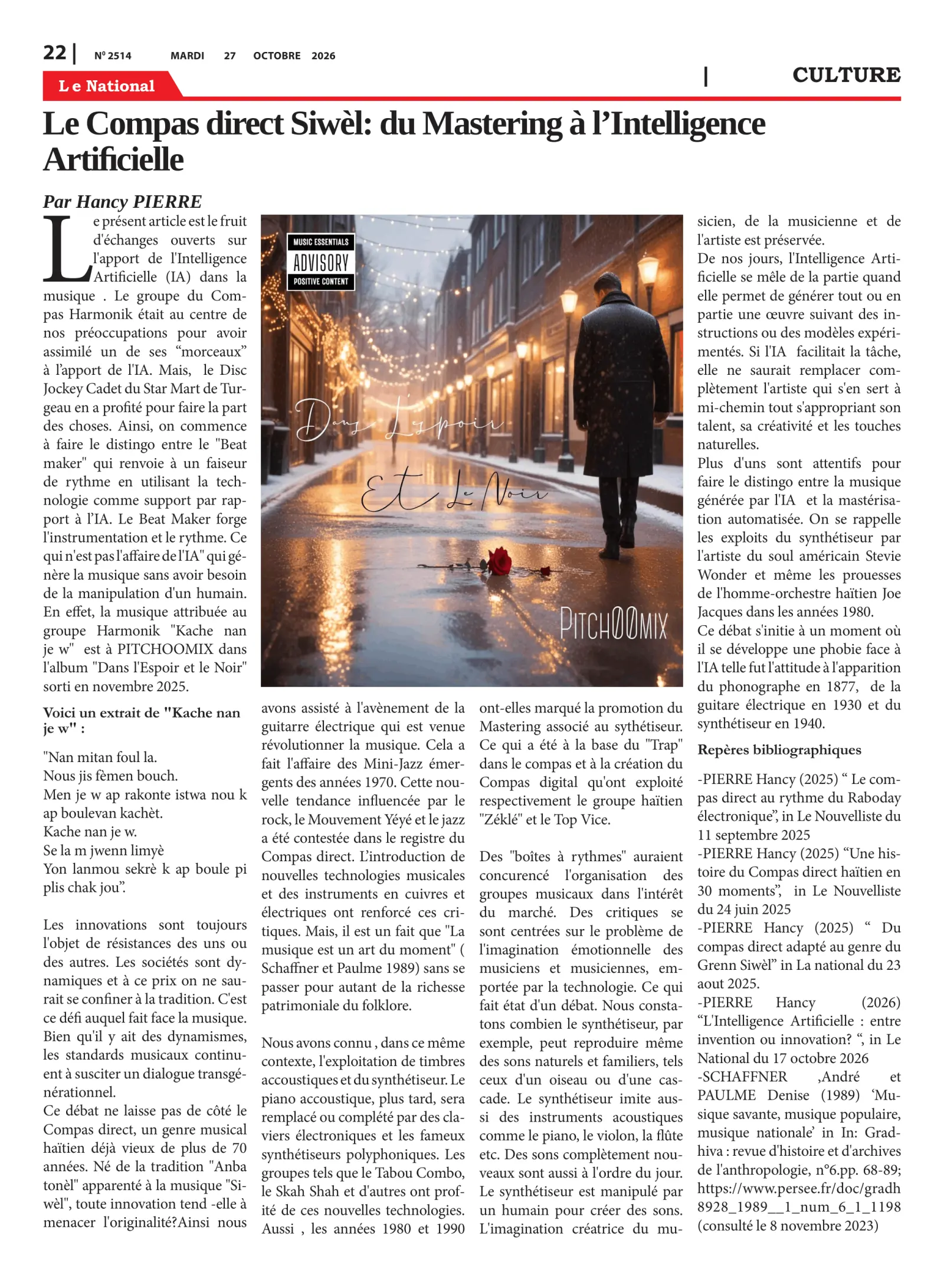 Page 22 de l'édition 2514