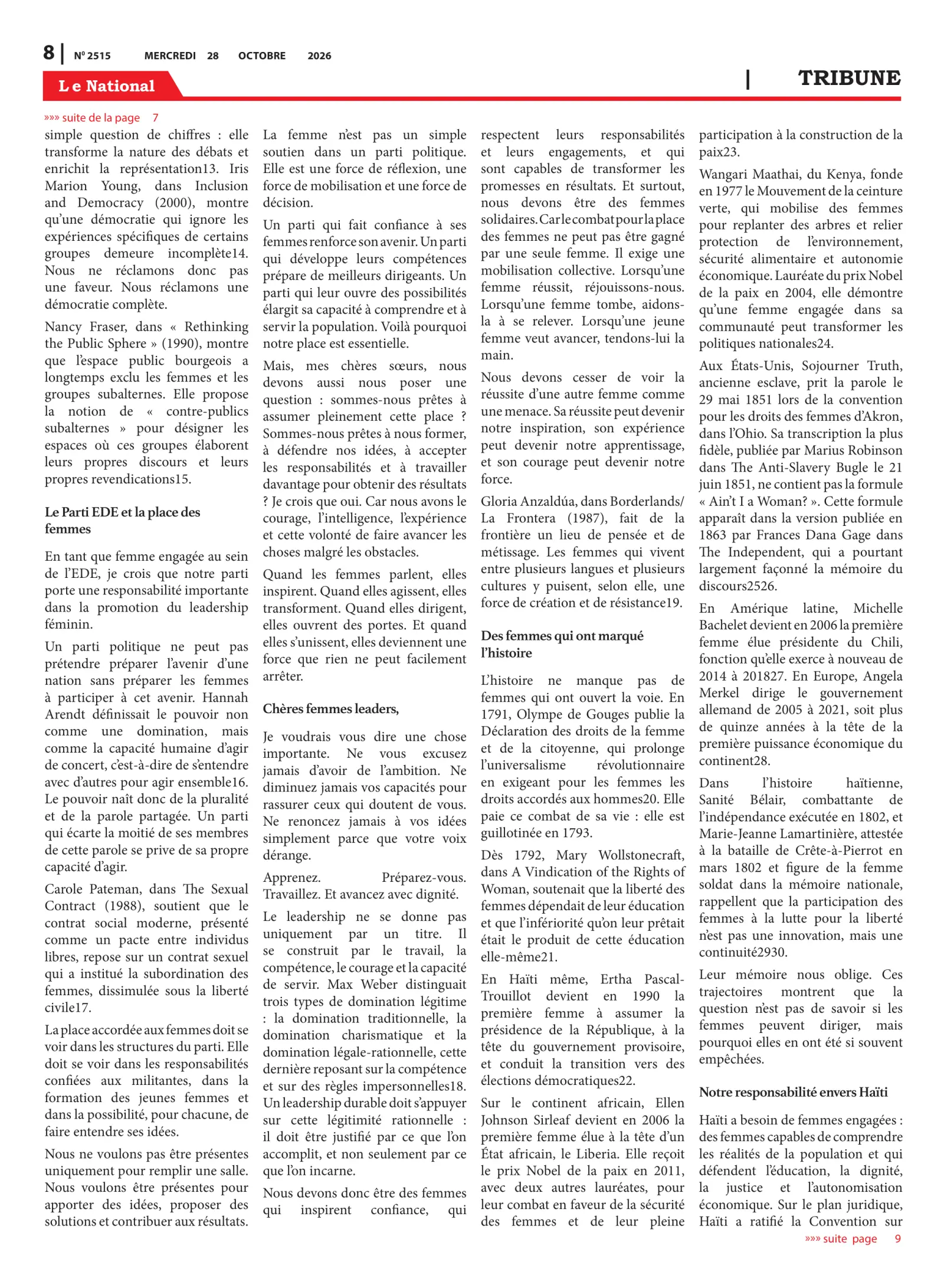 Page 8 de l'édition 2515