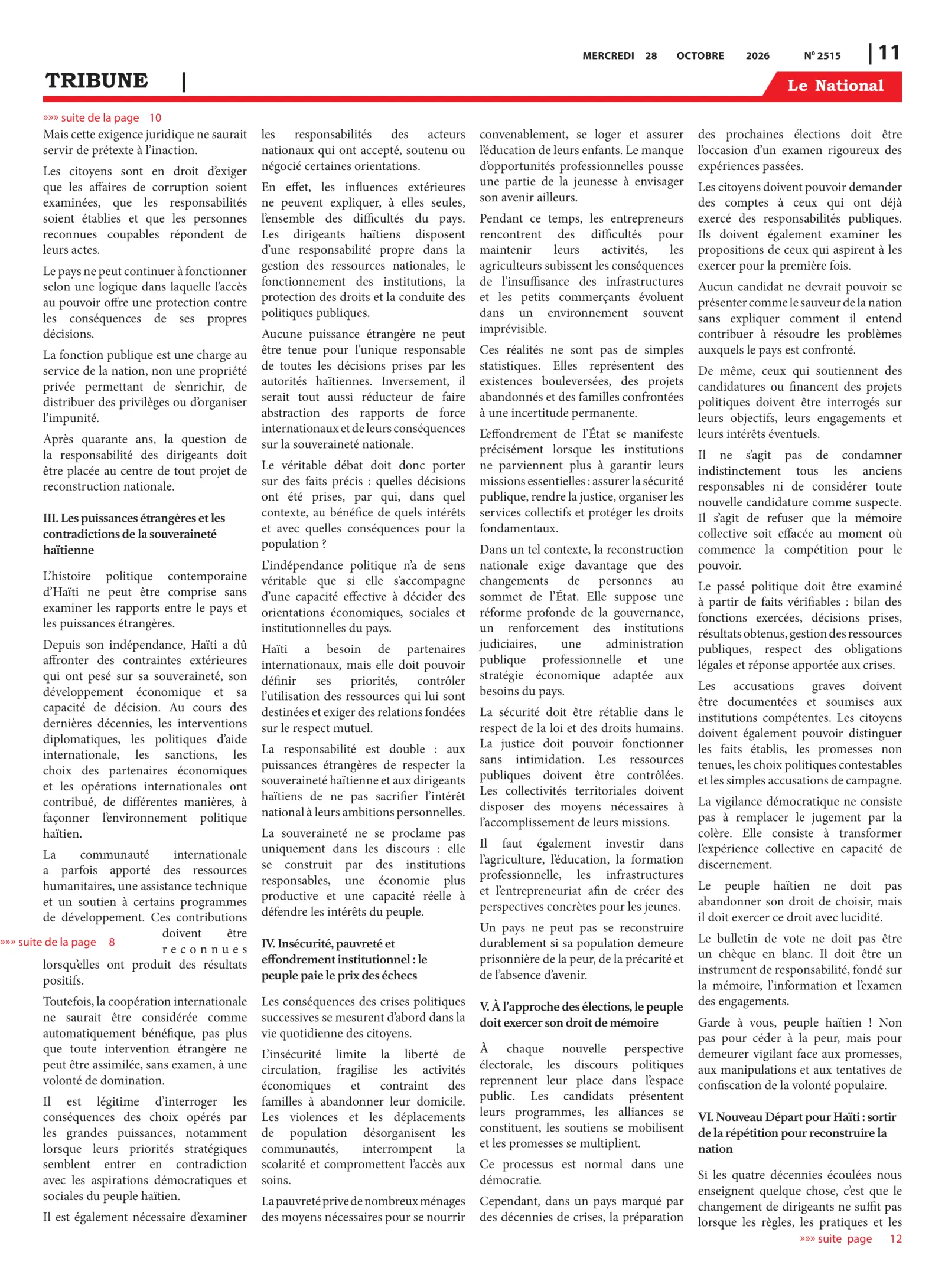 Page 11 de l'édition 2515
