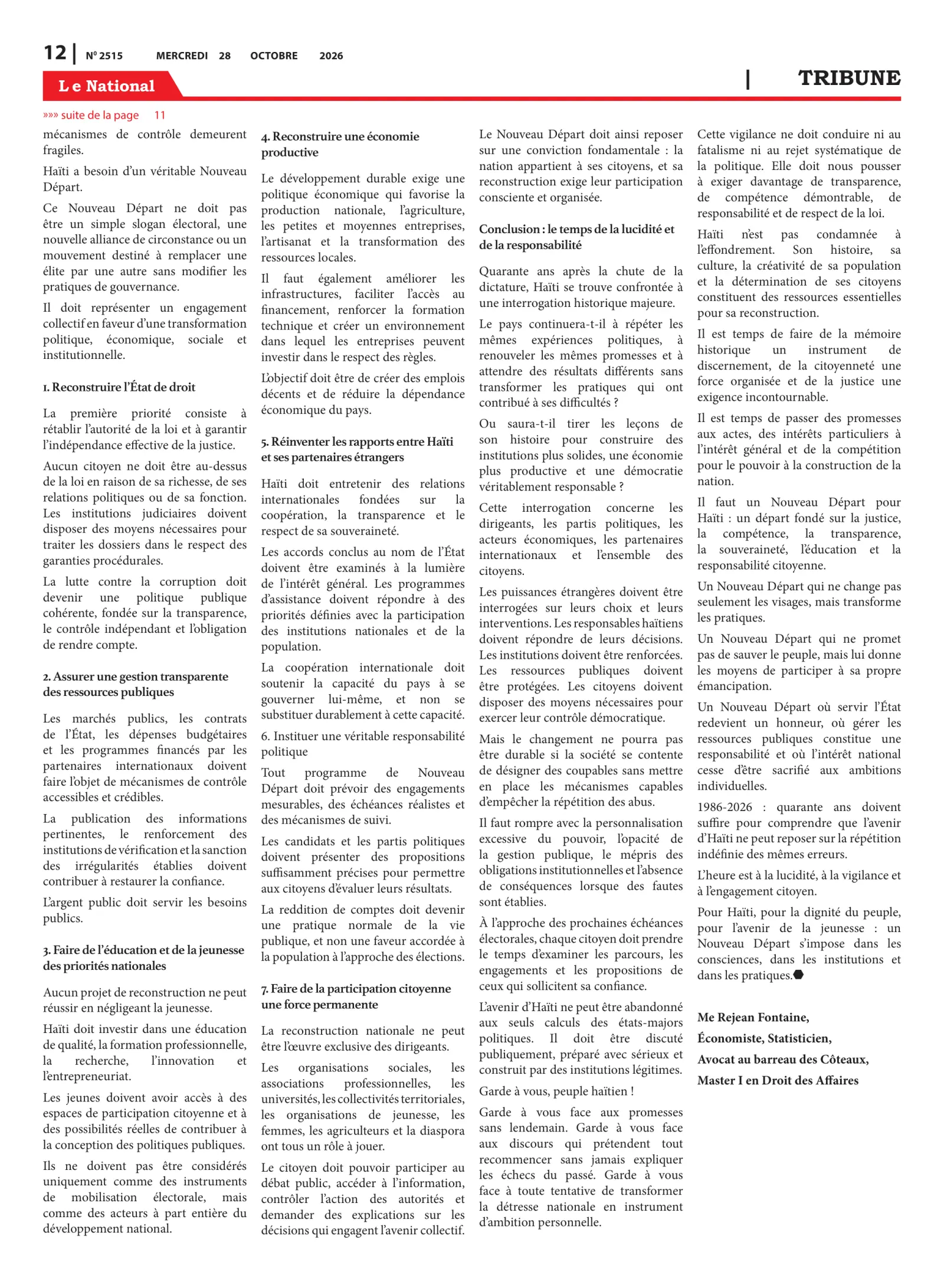 Page 12 de l'édition 2515