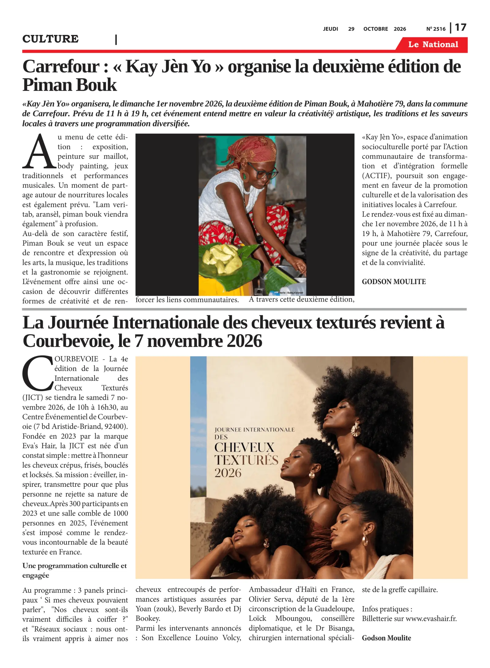 Page 17 de l'édition 2516