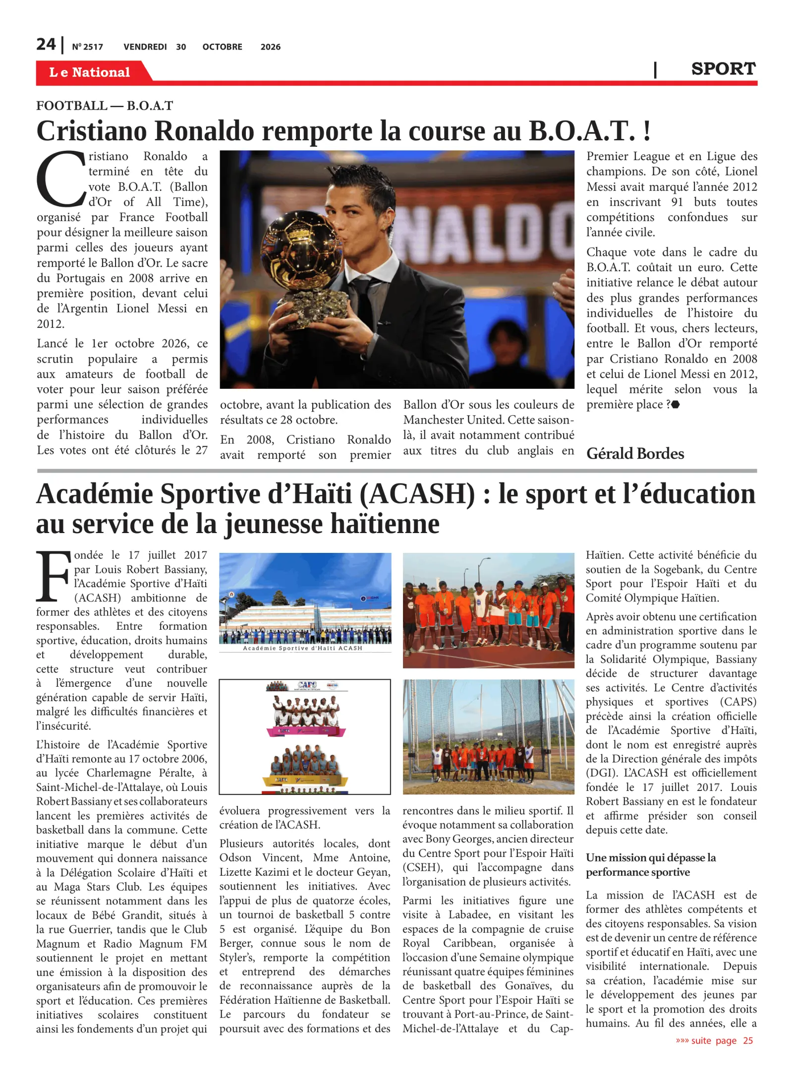 Page 24 de l'édition 2517