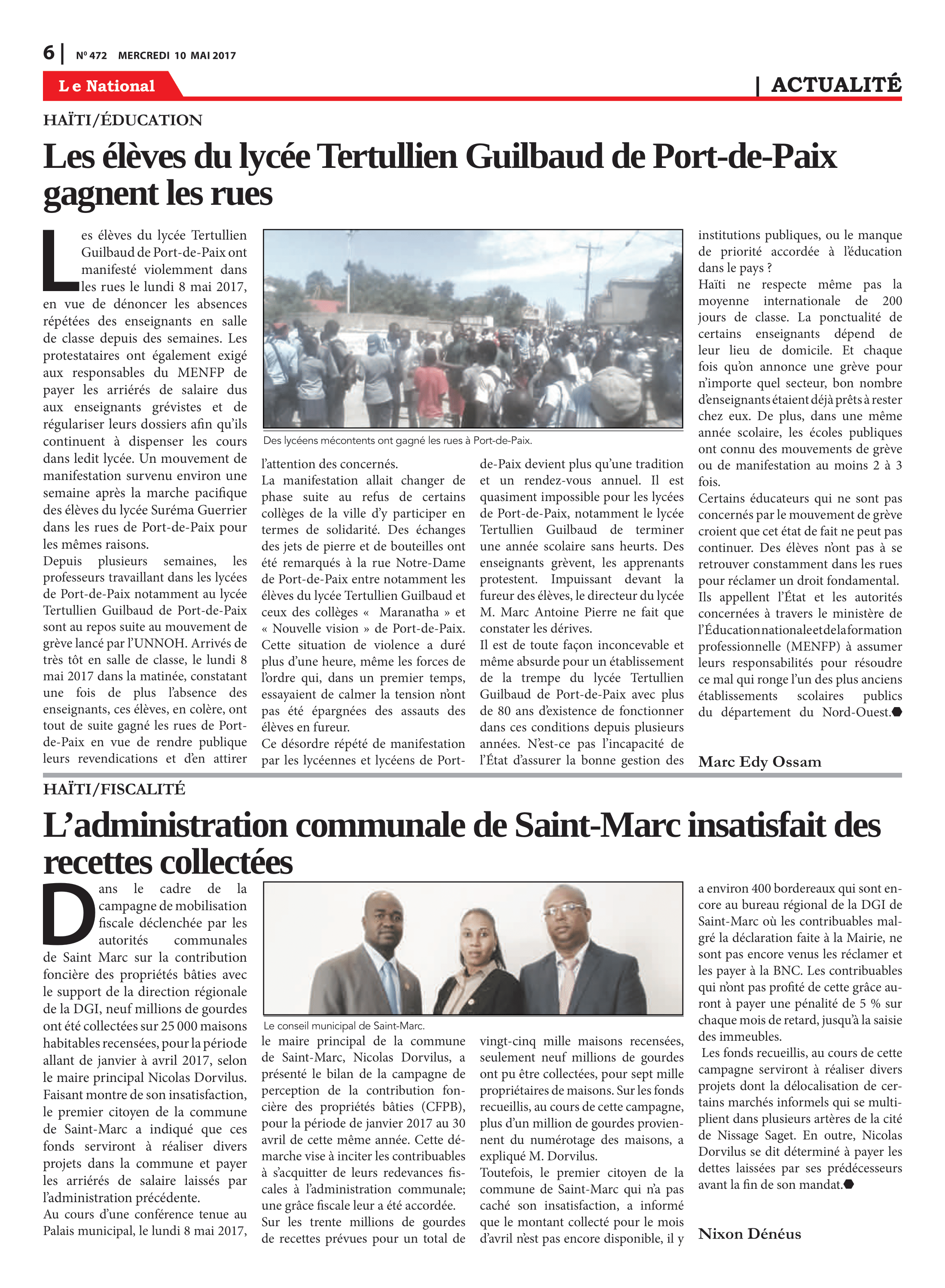 Page 6 de l'édition 472