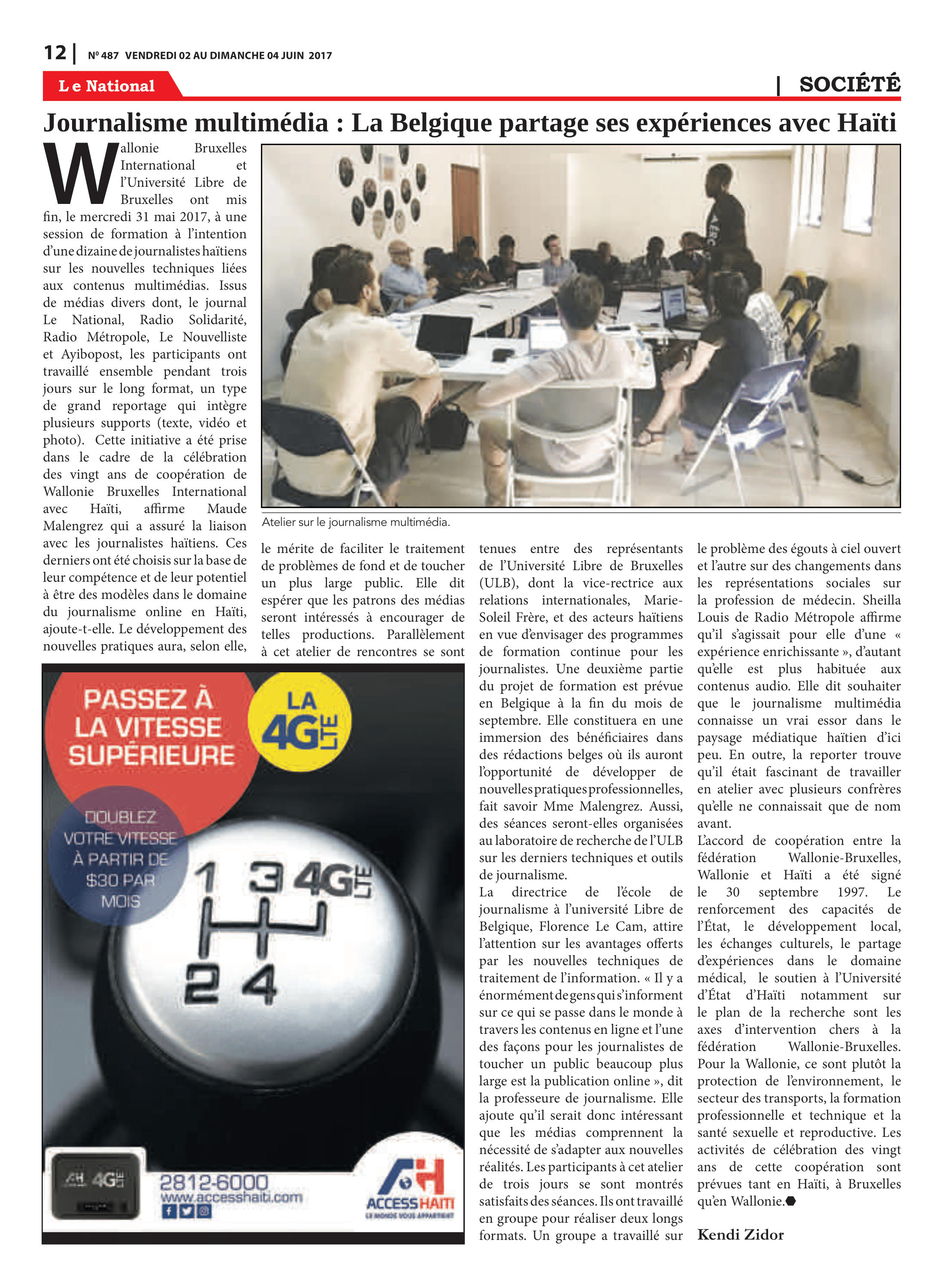 Page 12 de l'édition 487