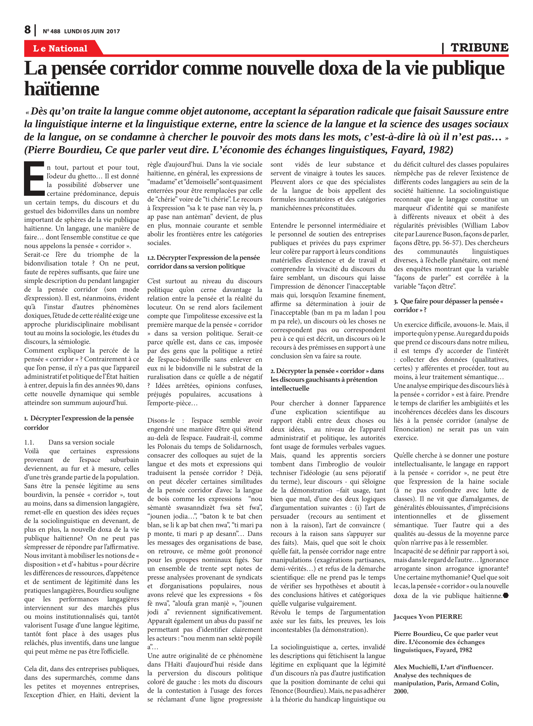 Page 8 de l'édition 488