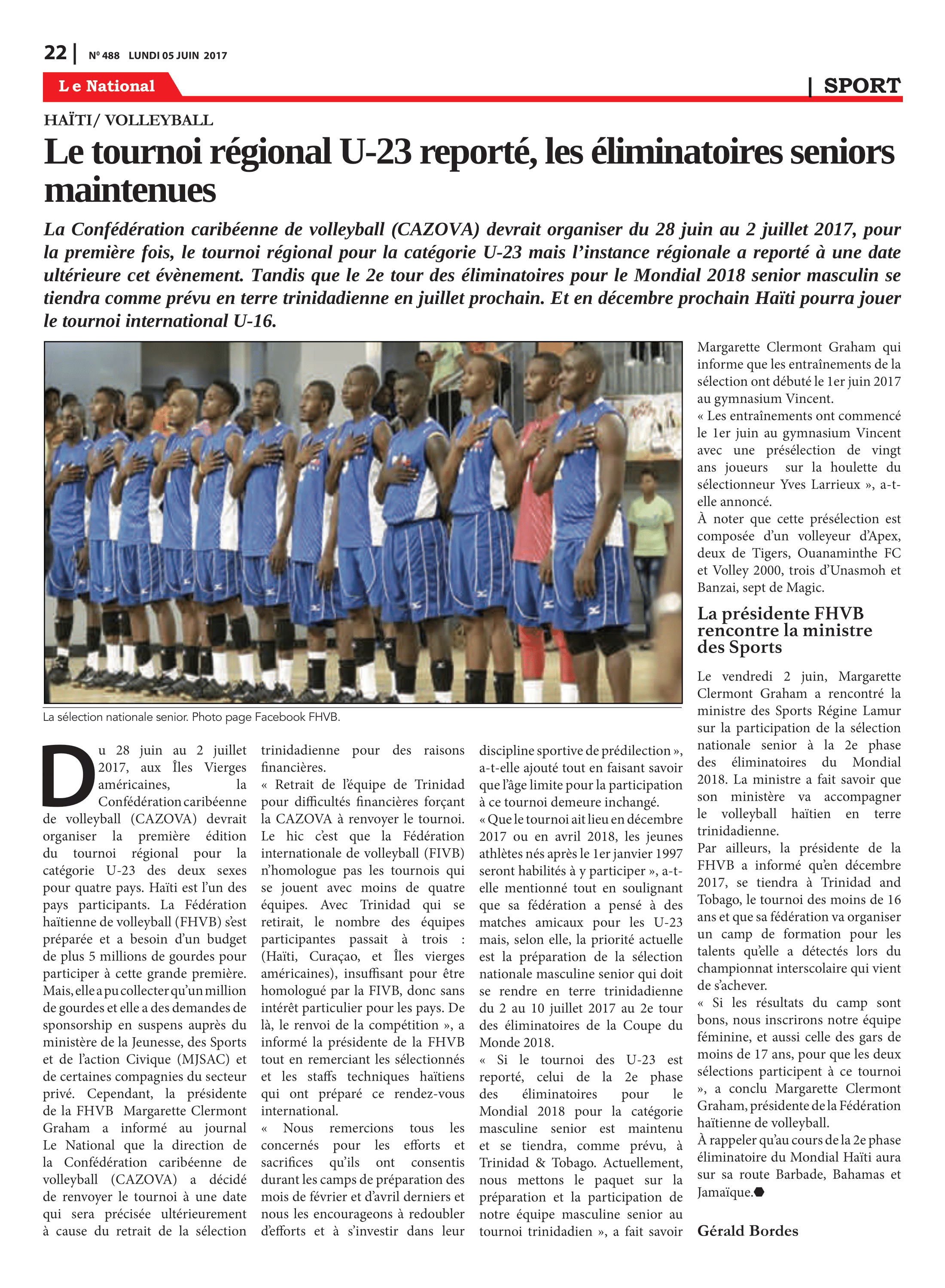 Page 22 de l'édition 488