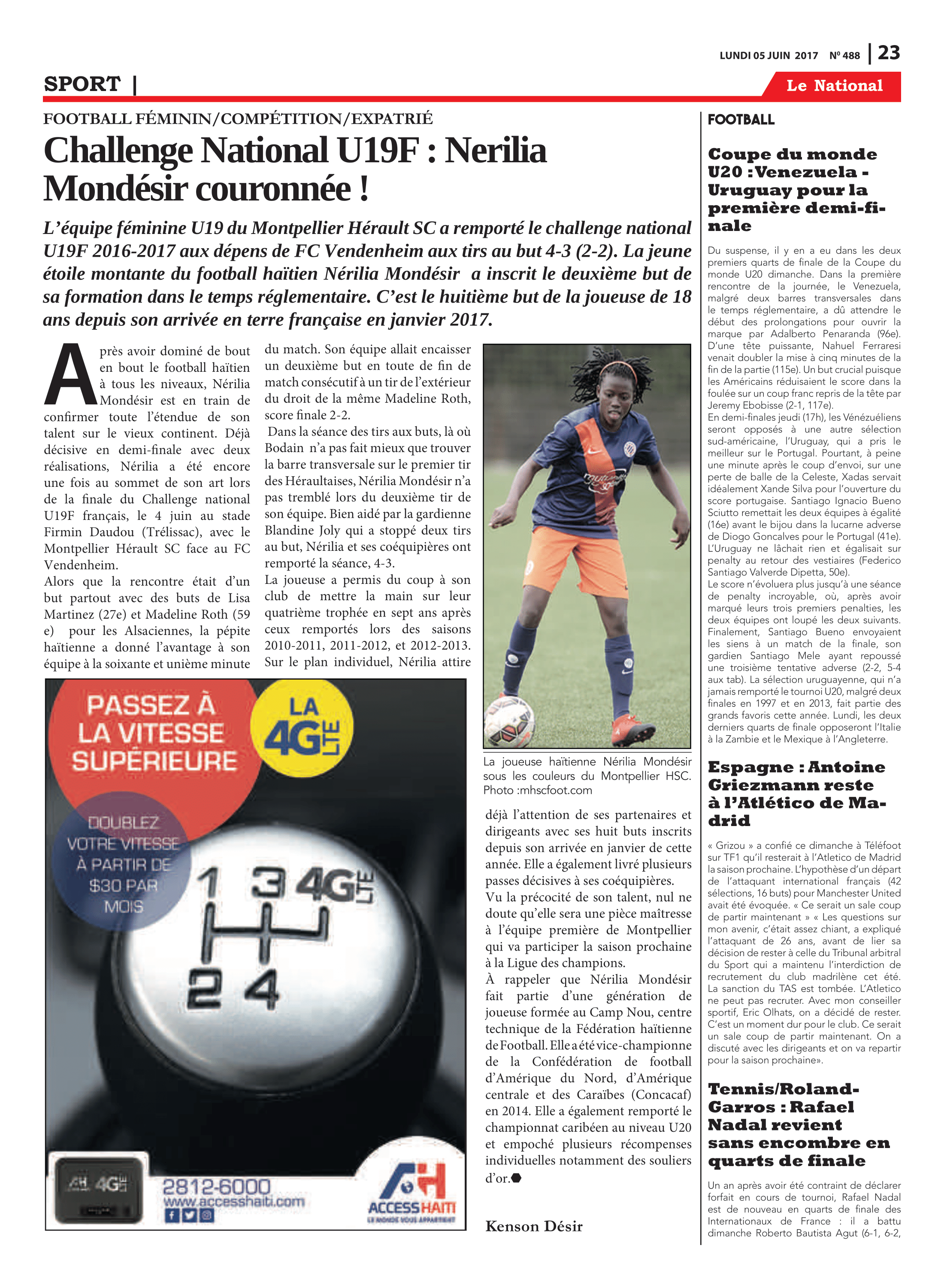 Page 23 de l'édition 488