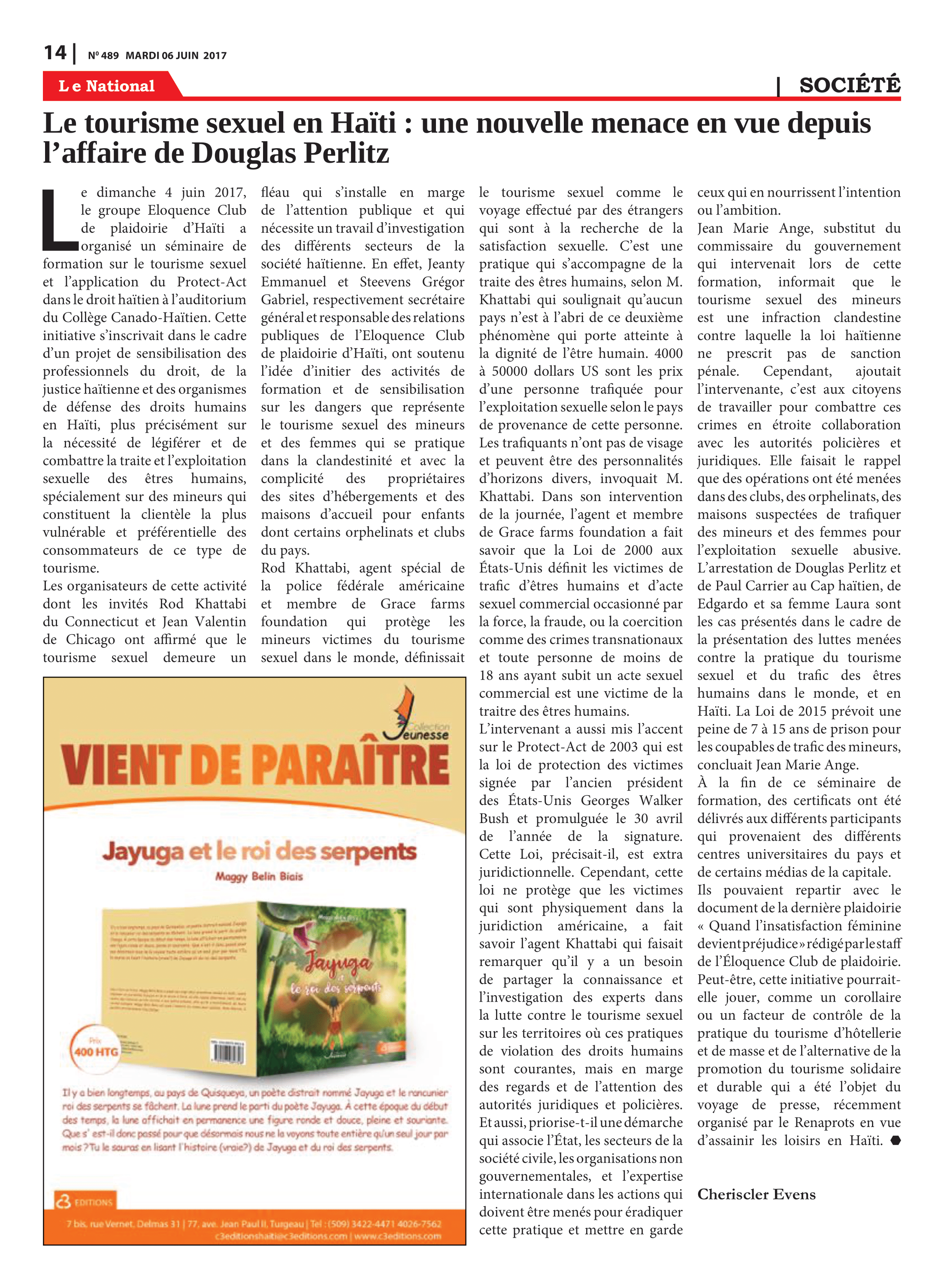 Page 14 de l'édition 489