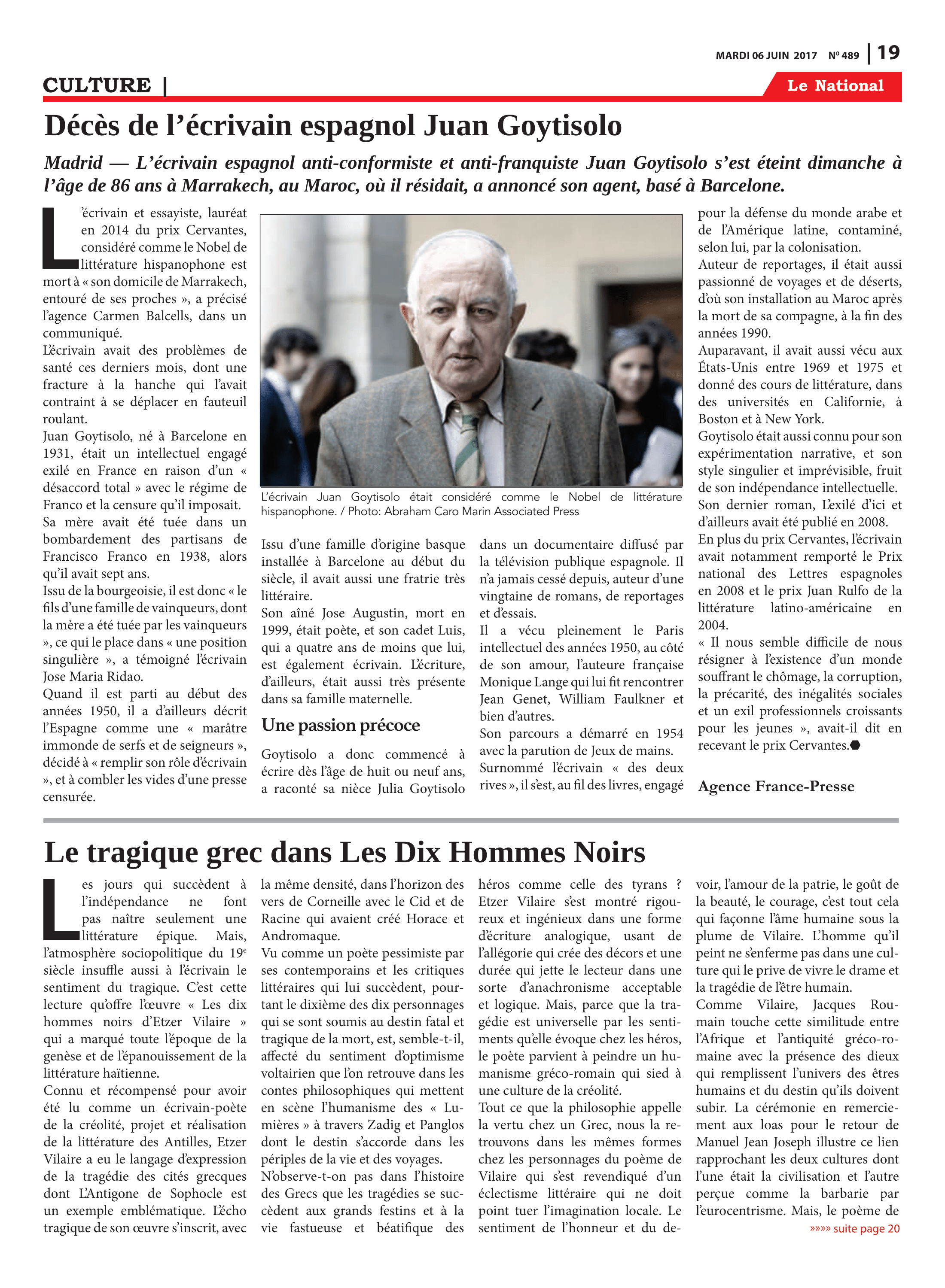 Page 19 de l'édition 489