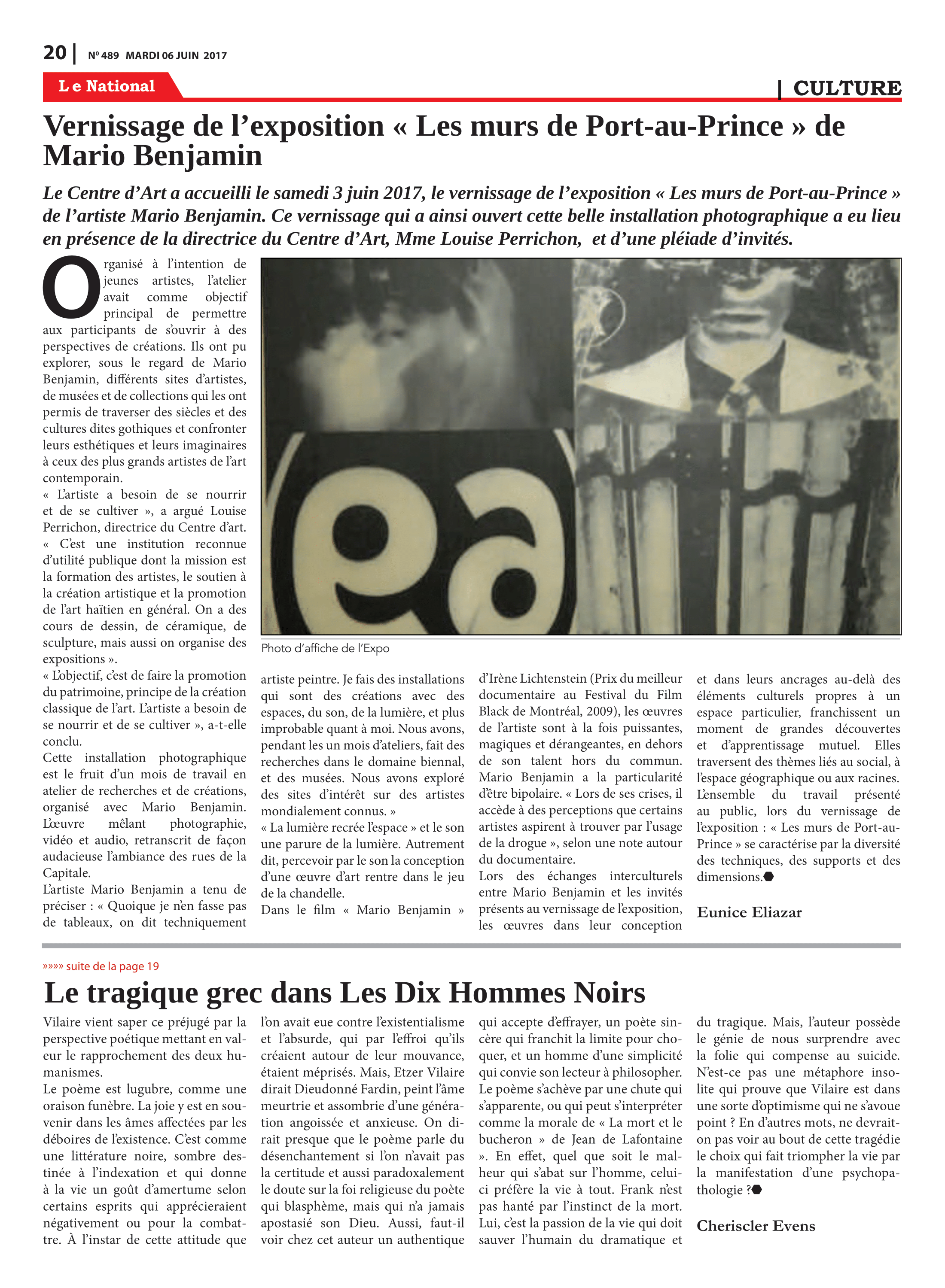 Page 20 de l'édition 489