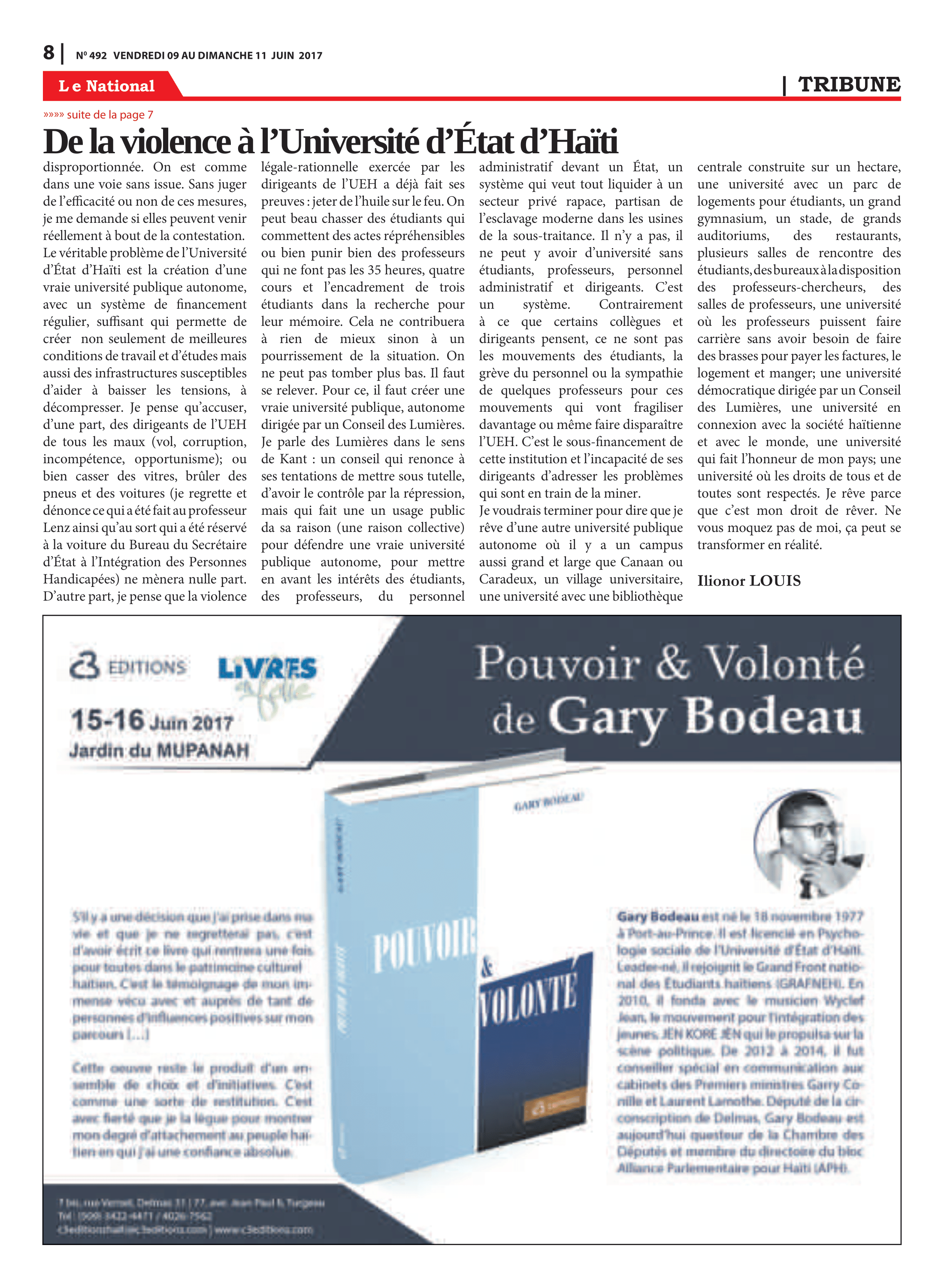 Page 8 de l'édition 492