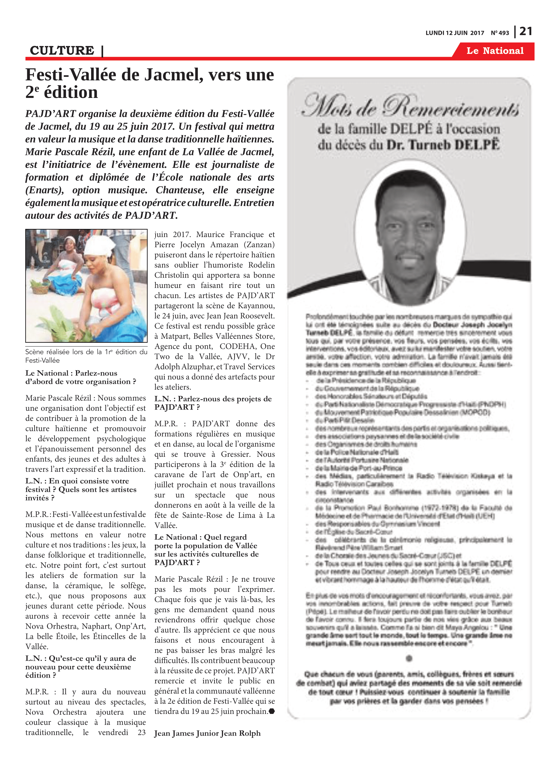 Page 21 de l'édition 493