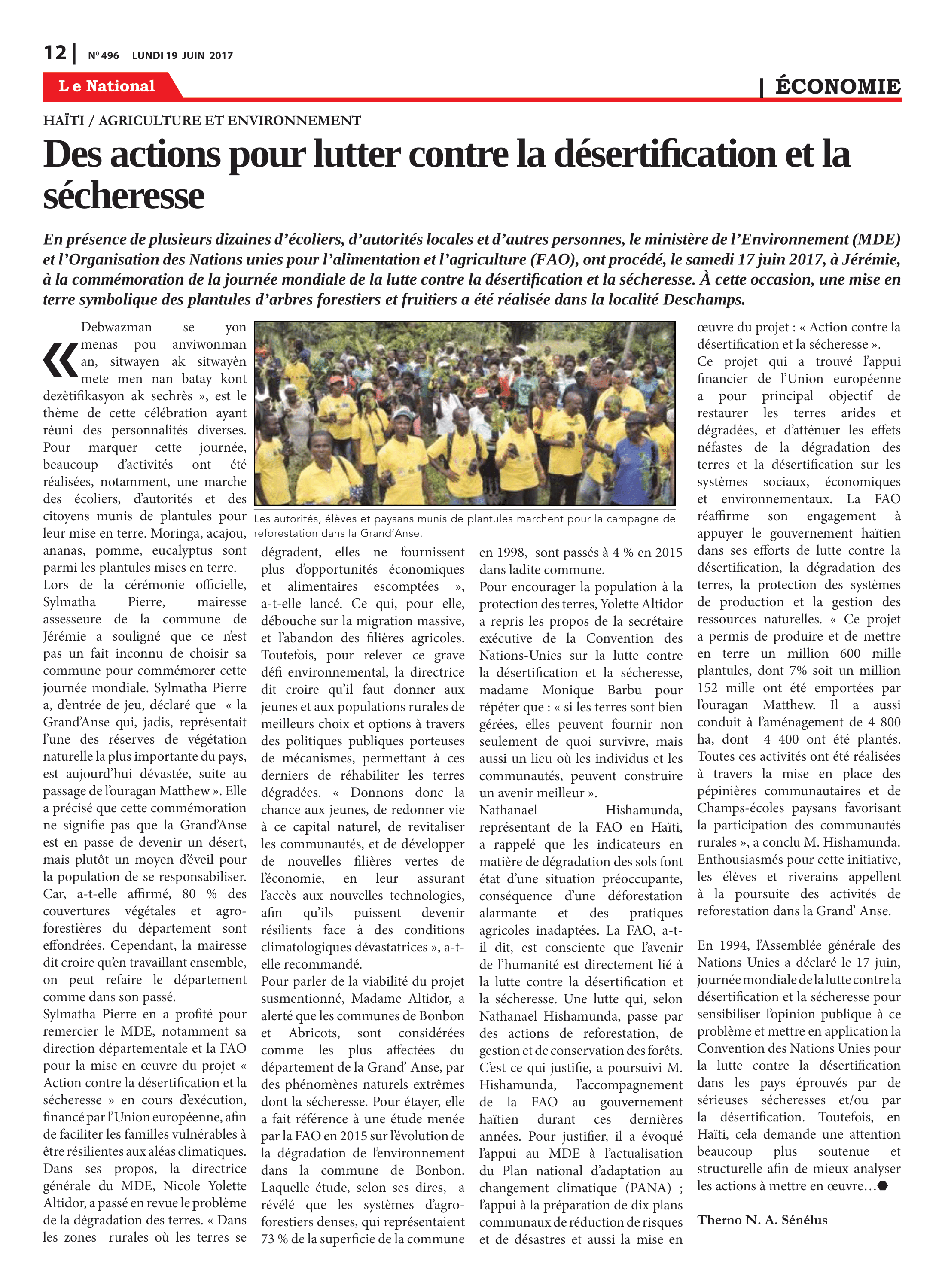 Page 12 de l'édition 496