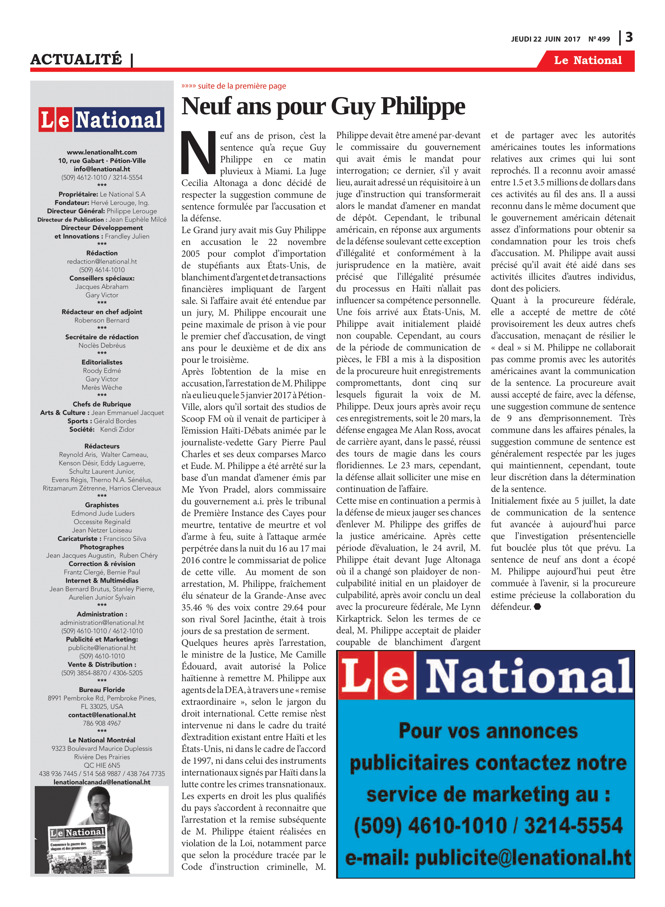 Page 3 de l'édition 499