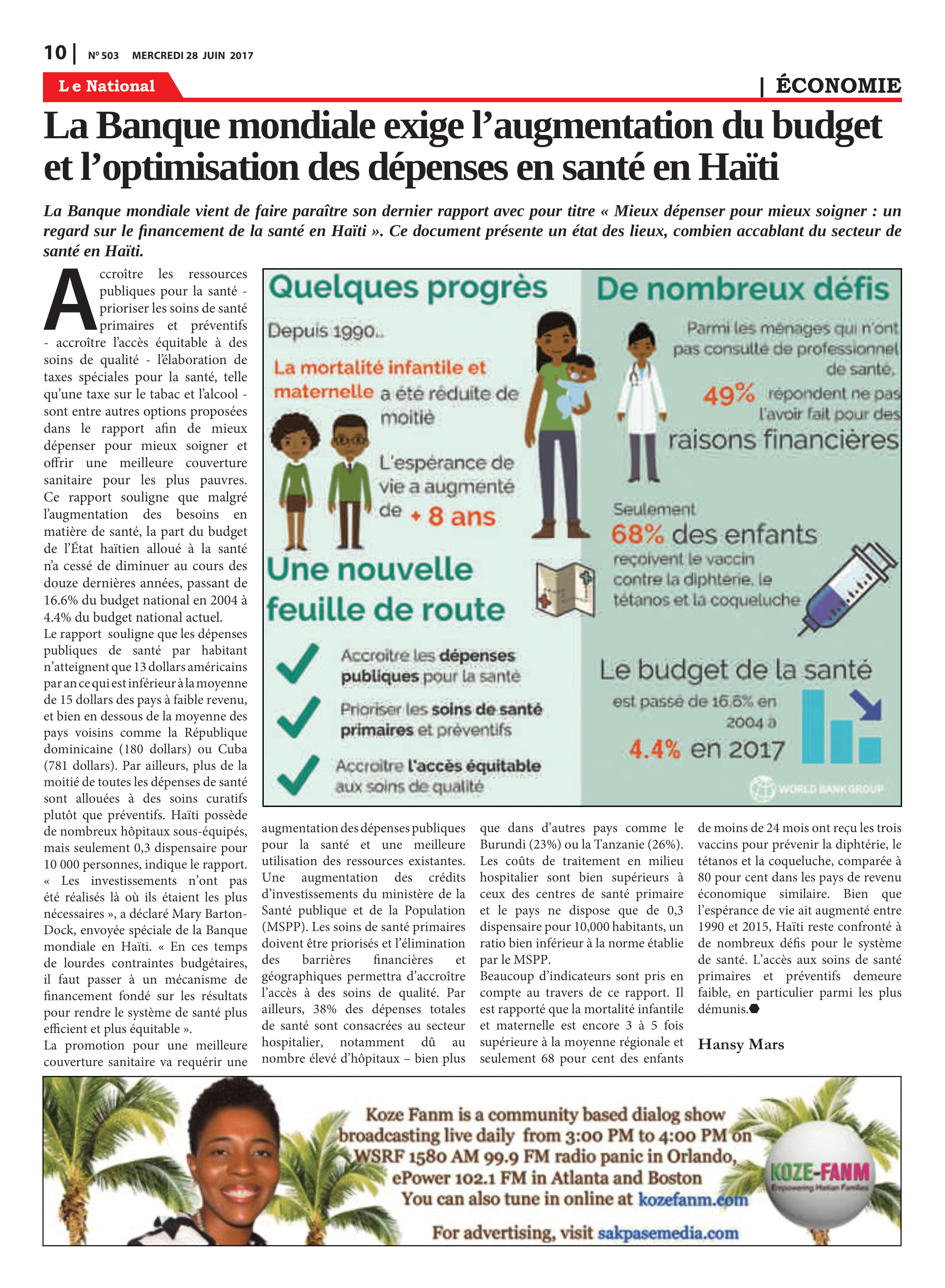 Page 10 de l'édition 503