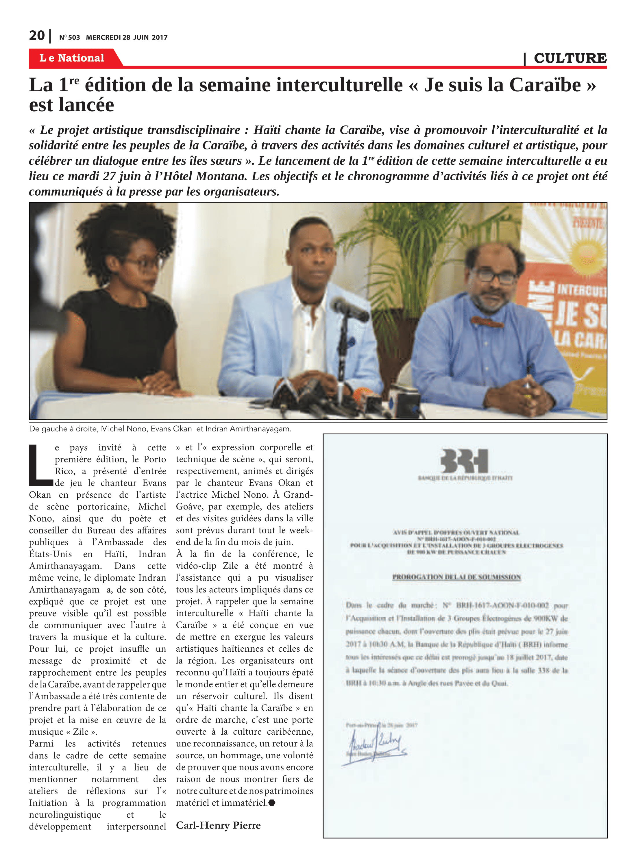 Page 20 de l'édition 503