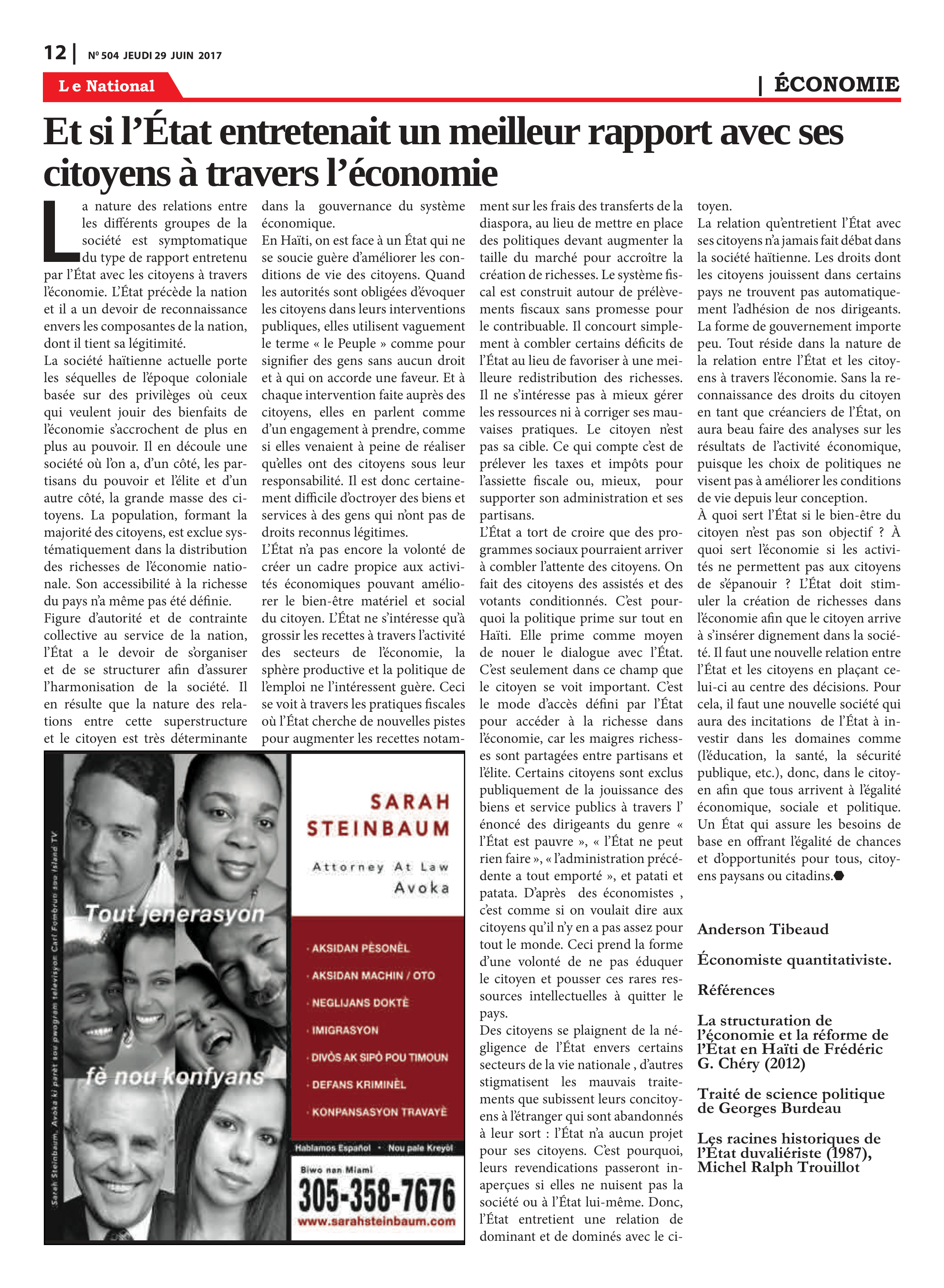 Page 12 de l'édition 504
