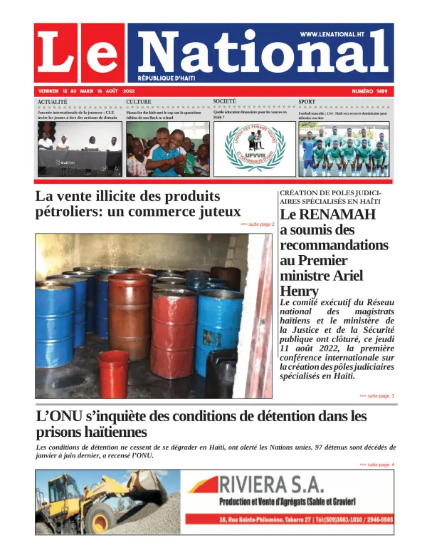 Une de l'édition 1489