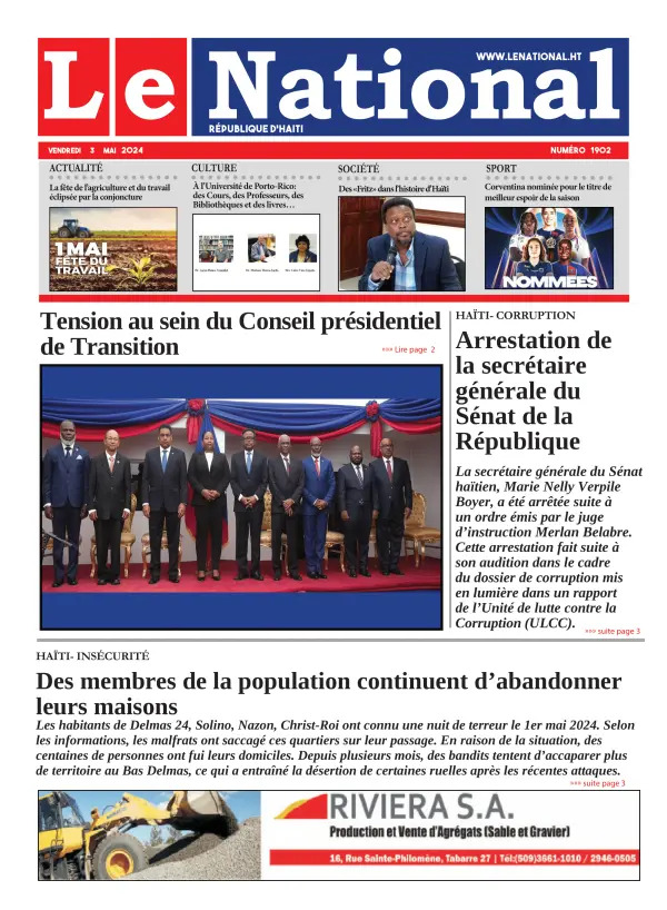 Une de l'édition 1902