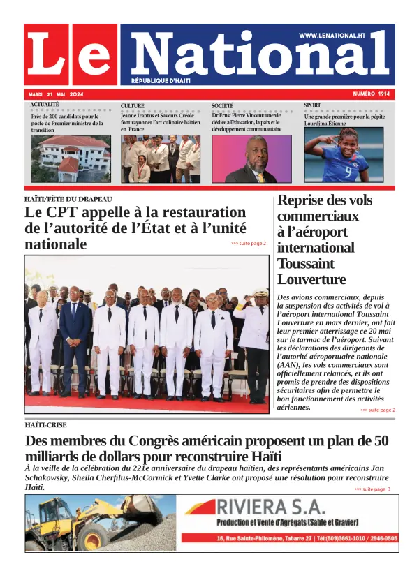 Une de l'édition 1914