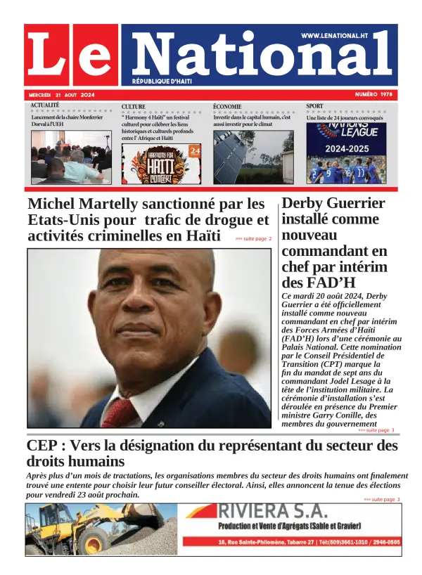 Une de l'édition 1978