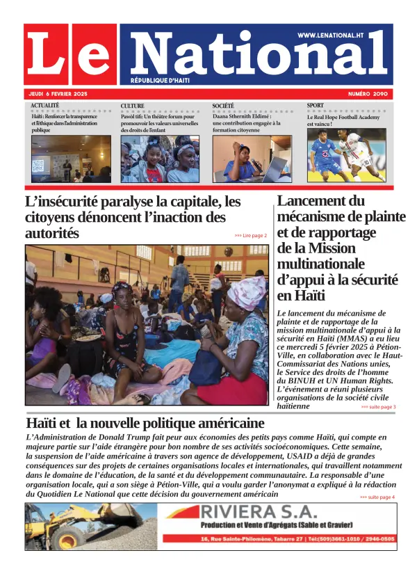 Une de l'édition 2090